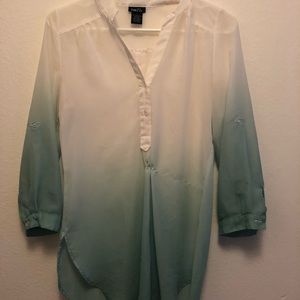 Rue 21 ombré sheer top